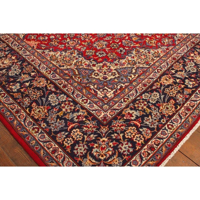 Middle Eastern Hand-Knotted Rug For Sale - Image 10 of 11