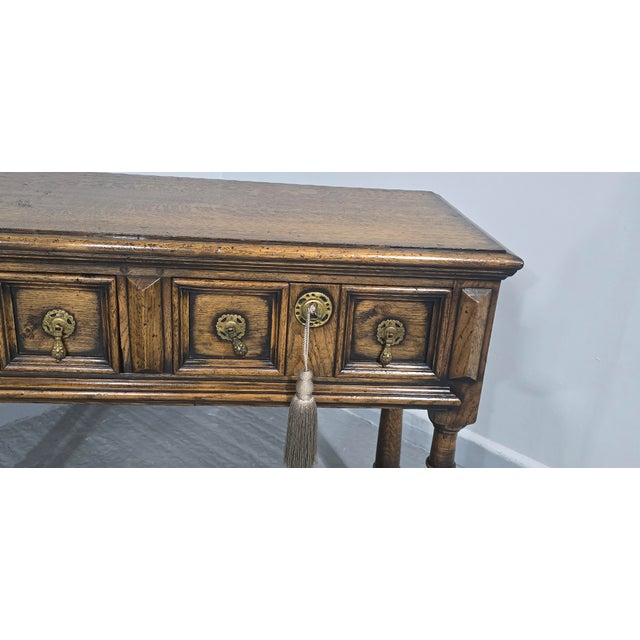 Oak Dresser Base of Small Proportions, 1920s For Sale - Image 6 of 13