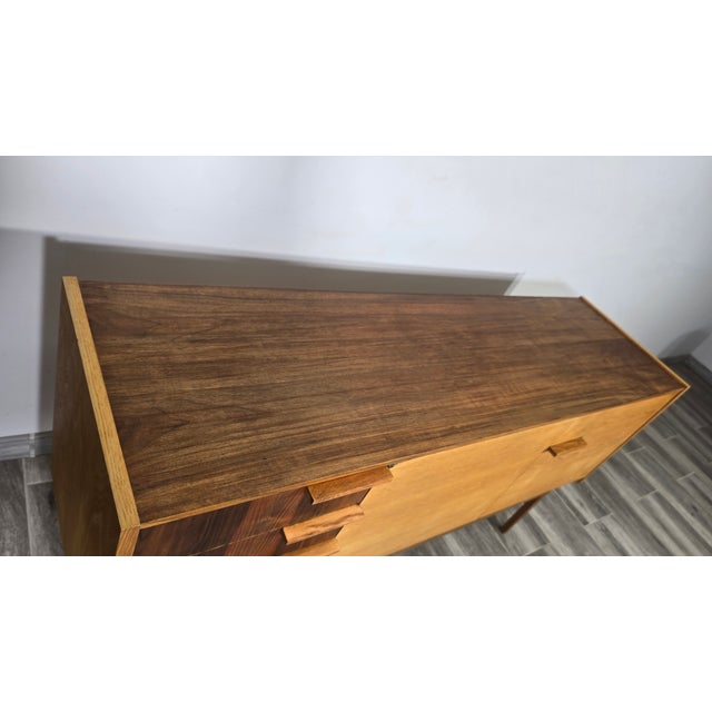 Vintage Wooden Sideboard from Frantisek Mezulanik, 1960s For Sale - Image 4 of 10