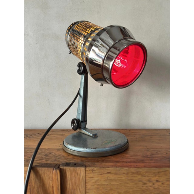Industrial Model 54 Grandiosa Lamp by Johannes Richter, Germany, 1970s For Sale - Image 3 of 11
