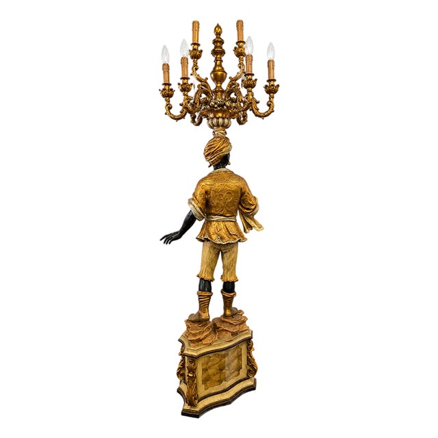 6-Light Floor Lamp from Moretto Veneziano, 1980s For Sale