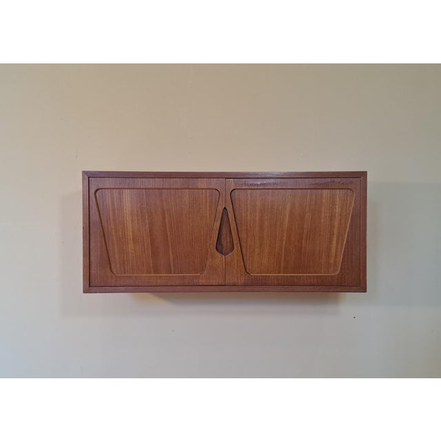 Rival Wall-Mounted Teak Storage Unit, 1960s For Sale - Image 18 of 18