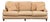 Crate & Barrel Essex 3-Seat Beige Striped Sofa With Cushions For Sale
