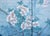 1970s Chinese Painted Silk Screen "Magnolia and Blue Jay" For Sale In Dallas - Image 6 of 18
