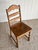 Antique Ladderback Scalloped Accent Dining Chairs, Pair For Sale - Image 9 of 14