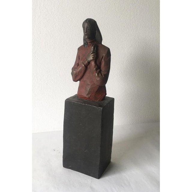 2000 - 2009 Italian Bronze Cast Figurine Sculpture by Aron Demetz, 2004 For Sale - Image 5 of 18