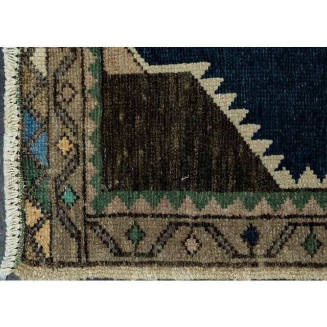 Turkish Mini Rug Oriental Hand Knotted Vintage Rug 1'8" x 3'2" #16219 Explore a curated collection of hallway runners,...
