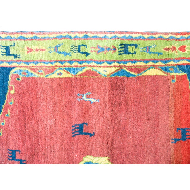 Vintage Persian Gabbeh Rug For Sale - Image 15 of 15