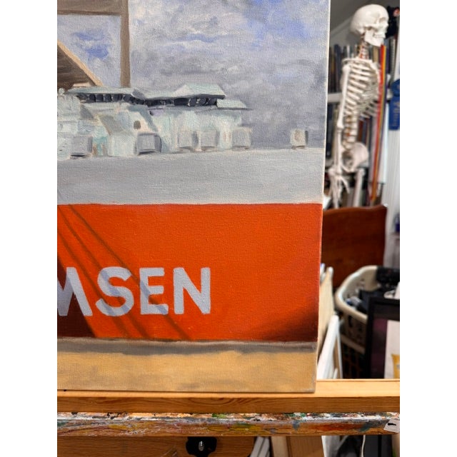 2010s Very Close by Kathleen Varadi, 2019 Oil on Canvas For Sale - Image 5 of 11