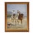 Pleasant Company by Heywood Hardy 11x14" Framed Oil Painting Print on Canvas in Antiqued Gold Frame For Sale