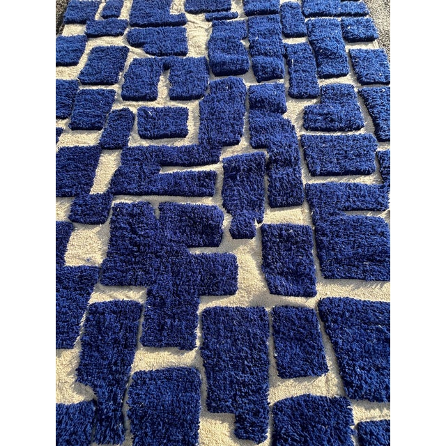 Moroccan Beni Ouarain Mrirt Rug, 1990 For Sale - Image 4 of 12