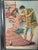 1940s Spanish Embroidered Postcard of Flamenco Dancer in Metal Frame For Sale - Image 4 of 5