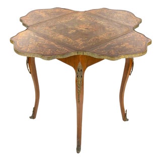 Small Folding Table, Italy, Early 20th Century For Sale