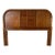 1970s Mid-Century Modern Queen Size Wood Headboard For Sale