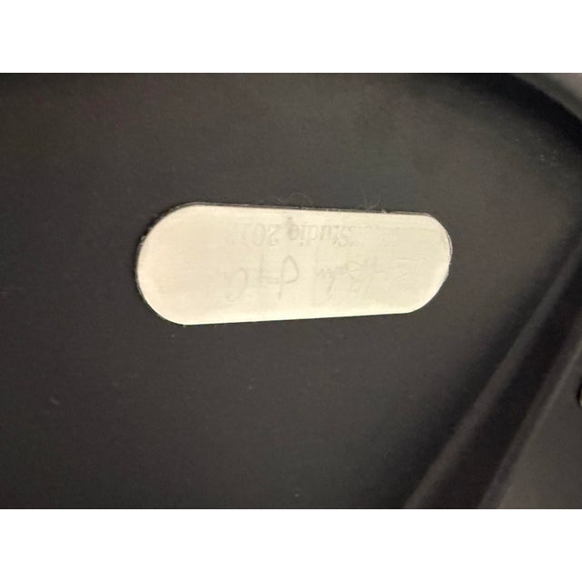 2010s Circa 2013 Edward Barber + Jay Osgerby for Knoll Studio Piton With Back Adjustable Stools, Pair For Sale - Image 5 of 12