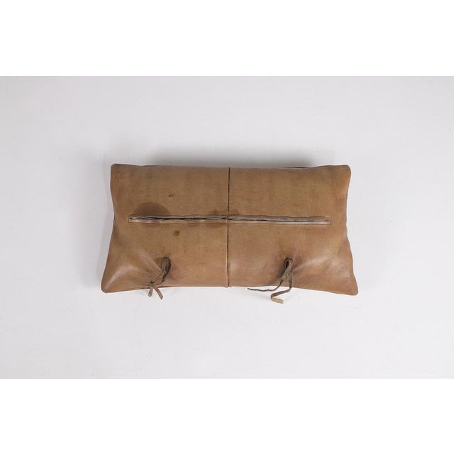 Swivel Armchair in Rattan and Leather from Gerard Van Den Berg, 1970s For Sale - Image 13 of 16