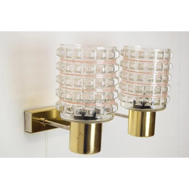 Mid-Century Wall Lamp from Kamenicky Senov, 1960s For Sale - Image 6 of 14