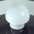 Mid-Century Modern Mid-Century Modern Wall Lamp in Ceramic and White Opaline Glass from Elektrosvit, Czechoslovakia, 1960s For Sale - Image 3 of 9
