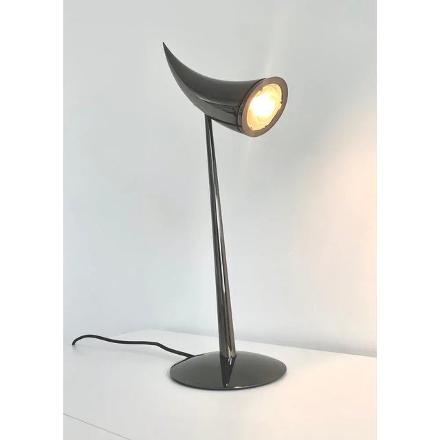Gray Ara Table Lamp by Philippe Starck for Flos, 1988 For Sale - Image 8 of 13