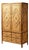 1970s Tortoiseshell Bamboo & Rattan Wardrobe For Sale