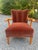 1940s Danish Modern Fritz Hansen Style Lounge Chair in Cinnamon Mohair For Sale - Image 12 of 17