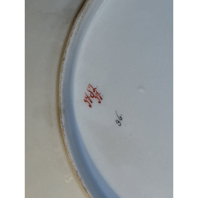 Antique German Fischer & Mieg Pirkenhammer Dinner Plates - Set of 4 For Sale - Image 13 of 15
