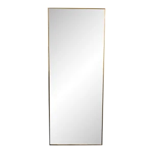 Modern Brushed Brass Finished Dressing Mirror/Floor Mirror