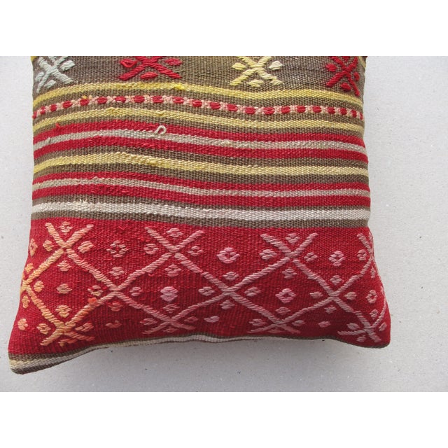Kilim Rug Pillow Cover For Sale - Image 4 of 11