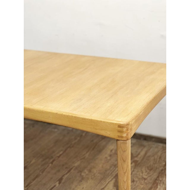 Mid-Century Modern Extendable Dining Table in Oak by H.W. Klein for Bramin, 1960 For Sale - Image 16 of 18