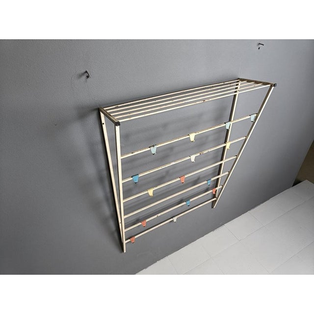 1950s Vintage Coat Rack by Tjerk Reijenga for Pilastro, 1950s For Sale - Image 5 of 10