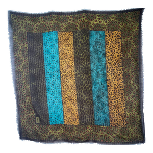 Yves Saint Laurent Large Leopard Scarf 54x54