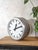 RFT Double-Faced Illuminated Railway Station Clock, Germany, 1950s For Sale - Image 6 of 15