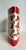 Vintage Asian Porcelain Crackle Glaze Red & White Ikebana Style Vase Planter For Sale In Los Angeles - Image 6 of 10