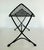 1950s Mid Century Modern Clamshell Concave Wire Stools For Sale In Cincinnati - Image 6 of 17