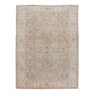 21st Century Modern Sultanabad Wool Rug For Sale