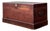 Vintage Cedar Lined Ships Trunk For Sale