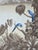 Sepia-Toned Botanical Landscape Wallpaper, Unframed 7 Panels For Sale - Image 6 of 8