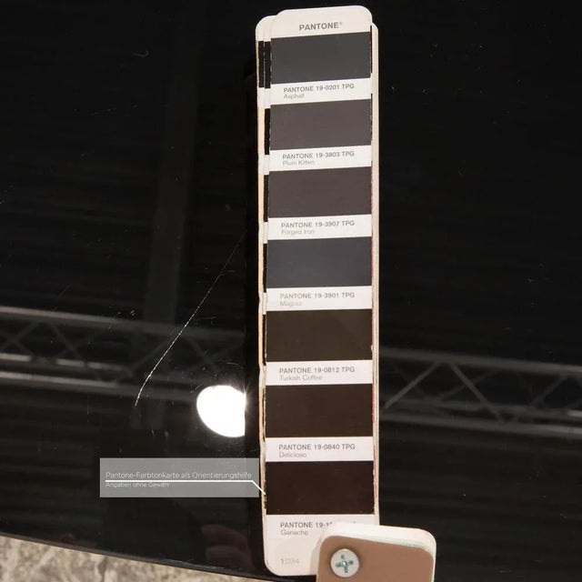 Black Glass Dining Table by Matteo Grassi For Sale - Image 5 of 8