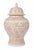 Dusty Rose Pink Chinoiserie Floral Jar, Set of 3 For Sale - Image 4 of 4