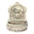 Vintage Table Top Cast Stone Garden Fountain For Sale