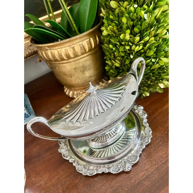 Paul Storr Sterling Silver Sauce Tureen ~ London 1795 For Sale In Kansas City - Image 6 of 8