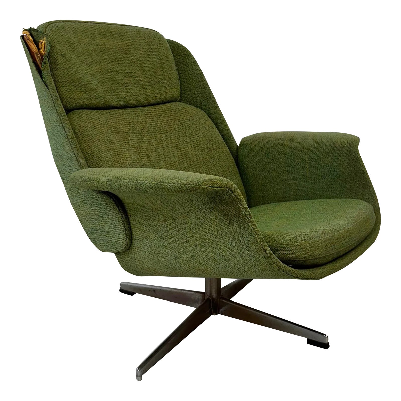 Stending Swivel Lounge Chair | Chairish