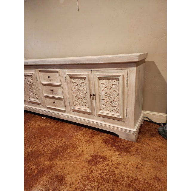 Big White Credenza For Sale - Image 10 of 11