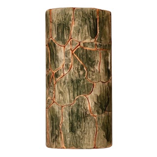 Ecorce Wall Light in Ceramic and Copper by Popus Editions For Sale