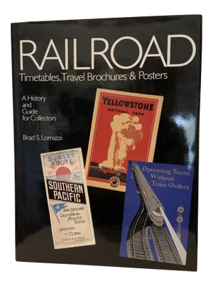 1995 Railroad Timetables, Travel Brochures and Posters Book