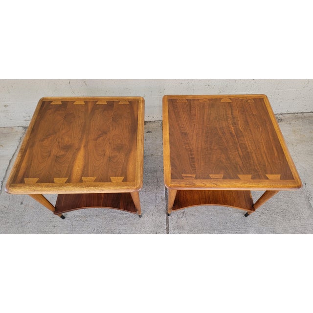 Lane Acclaim End Tables Mid-Century Modern - A Pair For Sale - Image 15 of 15