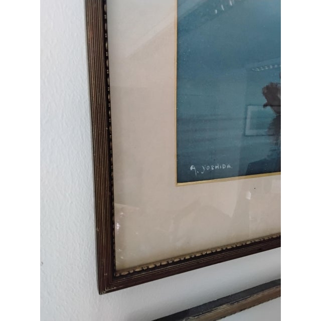 Aguri Yoshida, Japanese Watercolours, 1930, Watercolor For Sale - Image 7 of 9