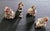 Vintage Dresden Art Lace Figurines, 1960s, Set of 5 For Sale - Image 10 of 11