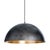 Metal Regina Andrew Sigmund Pendant Large in Black and Gold For Sale - Image 7 of 7