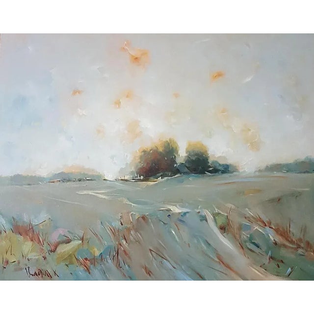 Landscape. Oil on wood, 52X65 cm The artist Vadim Kovalev was born in 1968 in the capital of Latvia, Riga, where he is...